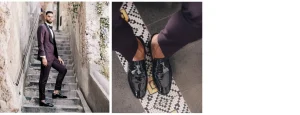 Uomo GUIDOMAGGI Nappine E Ornamenti | Cerimonia>Saint Moritz - Mocassini eleganti da uomo in Pelle Pieno Fiore Fino a 8 cm più alto