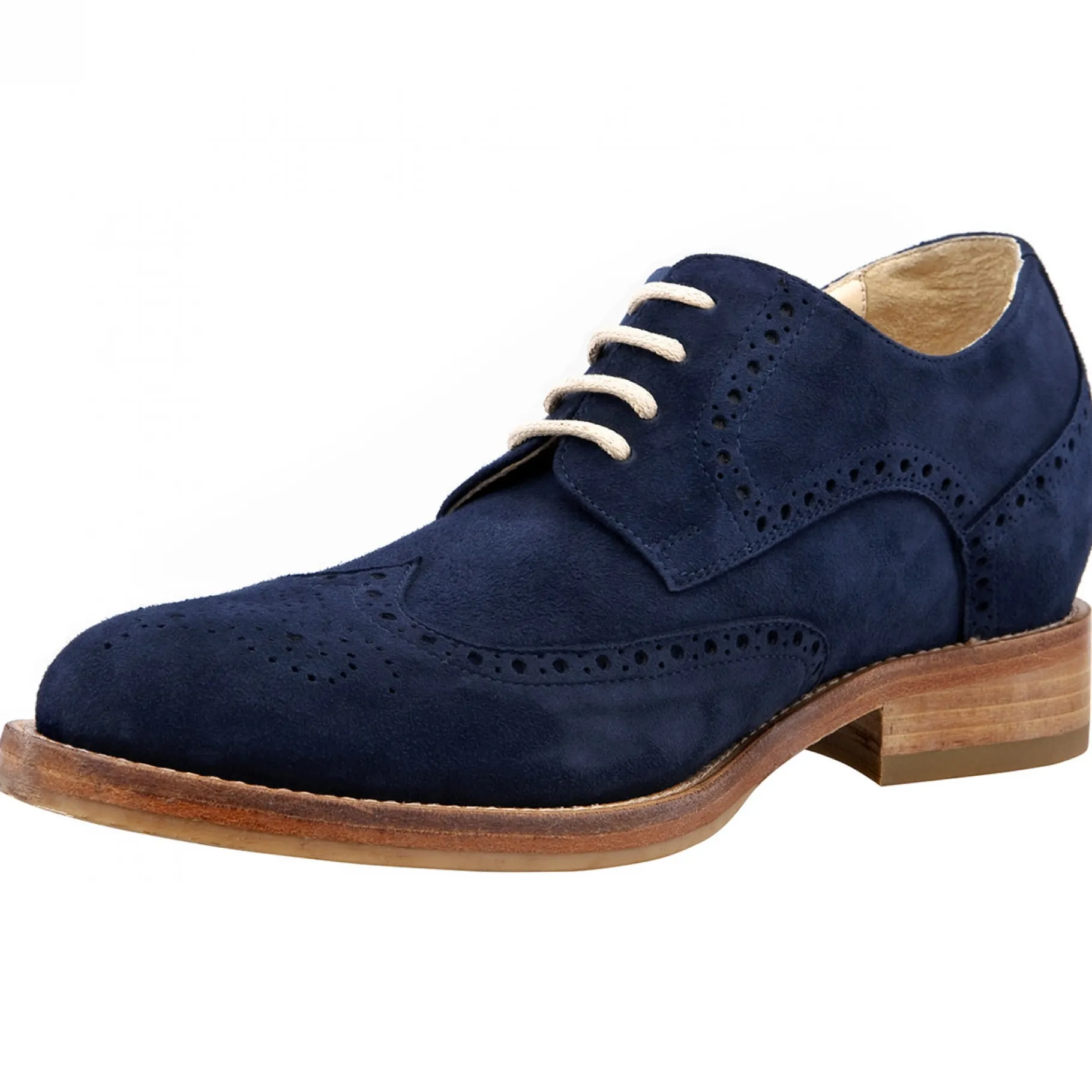 saint_tropez__classiche_s_2.webp Uomo GUIDOMAGGI Stringate>Saint Tropez - Classiche scarpe uomo con tacco in Pelle Scamosciato fino a 8 cm più alto