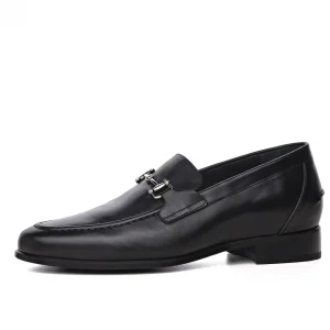 Uomo GUIDOMAGGI Nappine E Ornamenti>Saint-Étienne - Mocassini scarpe con rialzo in Pelle Pieno Fiore da 6 a 8 cm più alto