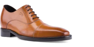 Uomo GUIDOMAGGI Stringate>Salzburg - Classiche  scarpe rialzate in Pelle Pieno Fiore da 6 a 8 cm più alto