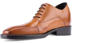 Uomo GUIDOMAGGI Stringate>Salzburg - Classiche  scarpe rialzate in Pelle Pieno Fiore da 6 a 8 cm più alto