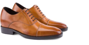 Uomo GUIDOMAGGI Stringate>Salzburg - Classiche scarpe rialzate in Pelle Pieno Fiore da 6 a 8 cm più alto