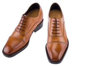 Uomo GUIDOMAGGI Stringate>Salzburg - Classiche scarpe rialzate in Pelle Pieno Fiore da 6 a 8 cm più alto