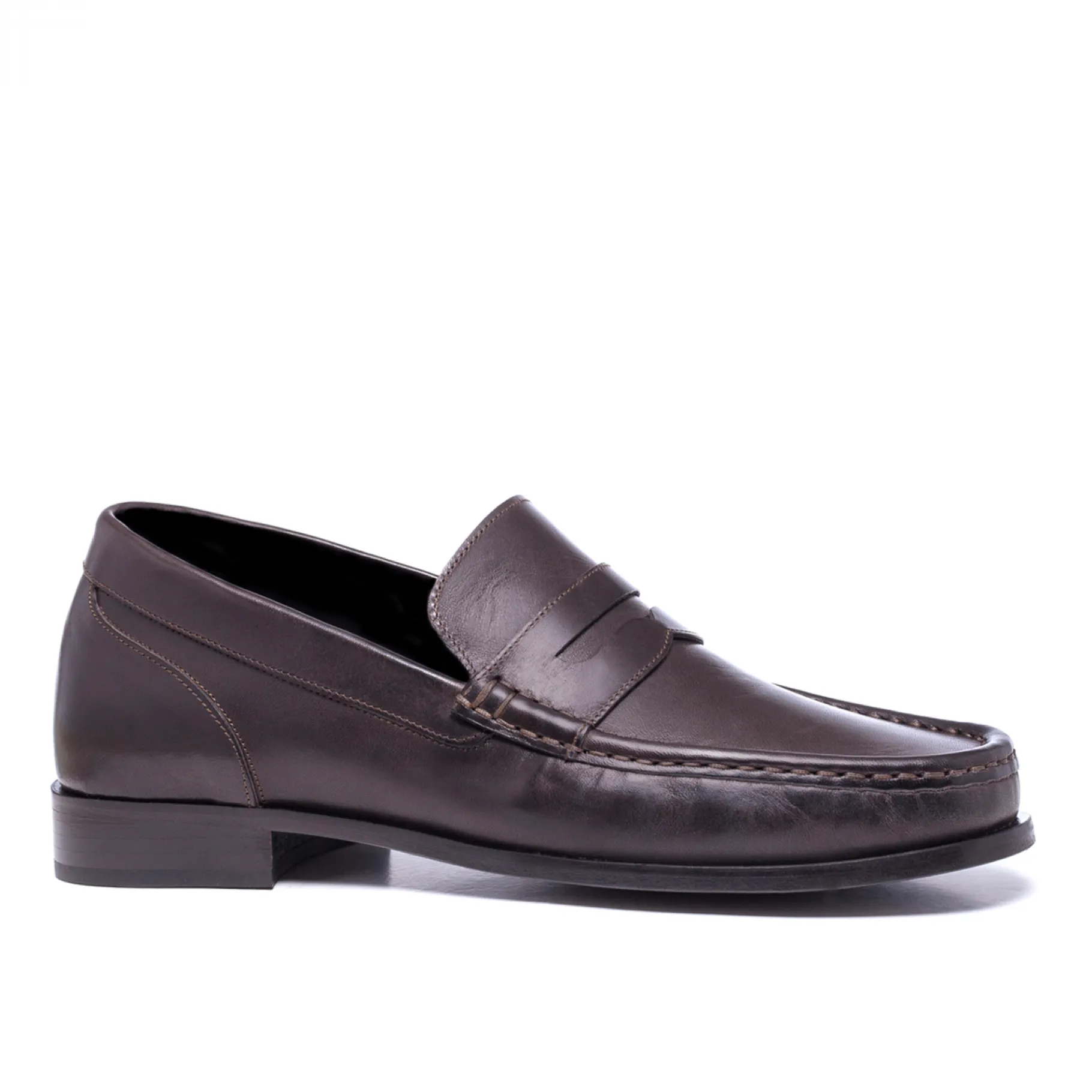 samarcanda__mocassini_sca_1.webp Uomo GUIDOMAGGI Cordovan | Penny Loafers>Samarcanda - Mocassini scarpe rialzanti in Pelle Cordovan da 6 a 8 cm più alto