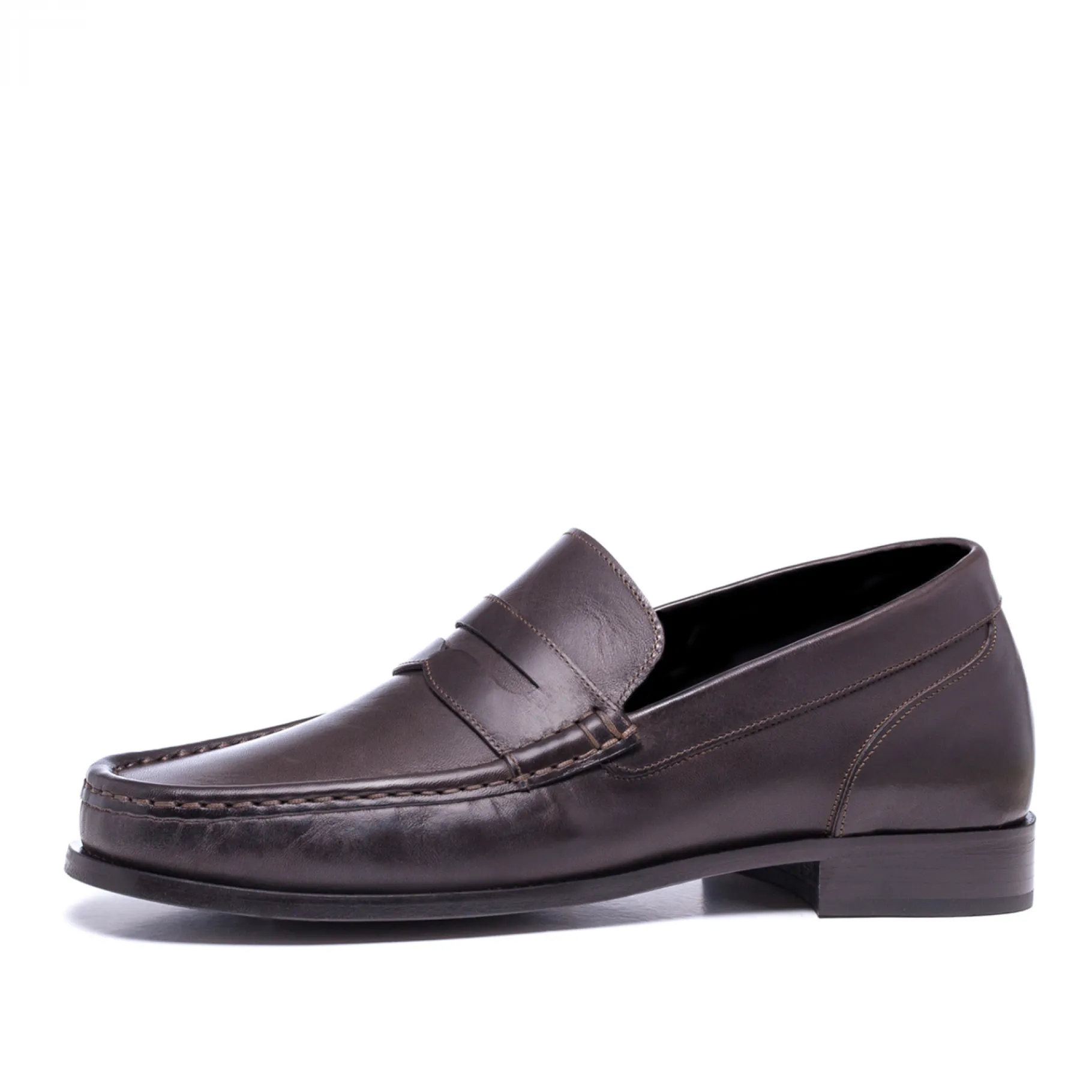 samarcanda__mocassini_sca_2.webp Uomo GUIDOMAGGI Cordovan | Penny Loafers>Samarcanda - Mocassini scarpe rialzanti in Pelle Cordovan da 6 a 8 cm più alto