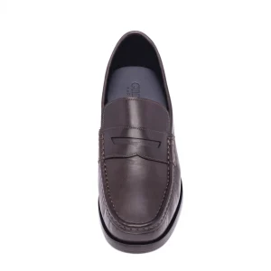 Uomo GUIDOMAGGI Cordovan | Penny Loafers>Samarcanda - Mocassini scarpe rialzanti in Pelle Cordovan da 6 a 8 cm più alto