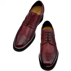 Uomo GUIDOMAGGI Stringate>San Jose - Classiche scarpe da uomo con rialzo in Pelle Pieno Fiore fino a 8 cm più alto