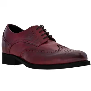 Uomo GUIDOMAGGI Stringate>San Jose - Classiche scarpe da uomo con rialzo in Pelle Pieno Fiore fino a 8 cm più alto