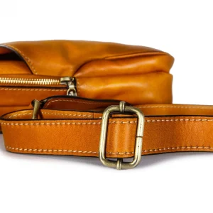 GUIDOMAGGI Pratesi Bags>San Quirico d'Orcia - Borsone da viaggio Sporty Chic in Pelle
