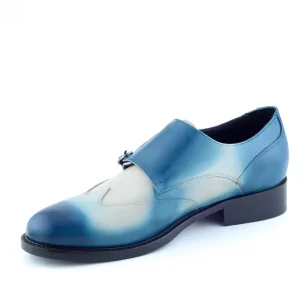 Uomo GUIDOMAGGI Fibbie>Sanremo - Classiche  scarpe uomo con rialzo  in Pelle Pieno Fiore Fino a 8 cm più alto