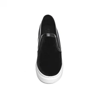 Uomo GUIDOMAGGI Slip-on>Santander - Slip-On con rialzo in Mix Pelle Tessuto Fino a 6.5 cm più alto