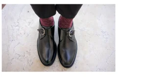Uomo GUIDOMAGGI Fibbie>Santos - Classiche  scarpe con rialzo in Pelle Pieno Fiore da 6 a 8 cm più alto