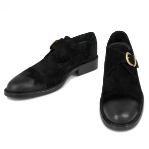 Uomo GUIDOMAGGI Fibbie>Saronno - Classiche scarpe rialzate in Pelle Pieno Fiore da 6 a 8 cm più alto