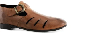 Uomo GUIDOMAGGI Sandali>Scilla -sandalo con rialzo in Pelle fino a 6 cm più alto