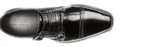 Uomo GUIDOMAGGI Scarpe Da 12,5 Cm | Cerimonia>Serrat -scarpe con rialzo in pelle fino a 11 cm più alto