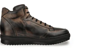 Uomo GUIDOMAGGI Sneakers>Sheffield - Sneakers con rialzo in Pelle Da 6 a 8 cm più alto