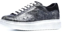 Uomo GUIDOMAGGI Sneakers>Shenzhen - Sneakers con rialzo in Pelle Pieno Fiore da 6 a 8 cm più alto
