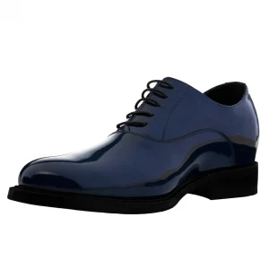 Uomo GUIDOMAGGI Cerimonia | Stringate>Sicily - Classiche scarpe da uomo con tacco in Pelle Vernice Fino a 8 cm più alto