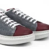 Uomo GUIDOMAGGI Sneakers>Siesta Key - sneakers con rialzo in Mix Pelle Da 6 a 8 cm più alto