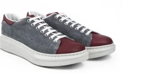 Uomo GUIDOMAGGI Sneakers>Siesta Key - sneakers con rialzo in Mix Pelle Da 6 a 8 cm più alto
