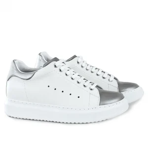 Uomo GUIDOMAGGI Sneakers>Silver Spring - sneakers con rialzo in Pelle Da 6 a 8 cm più alto