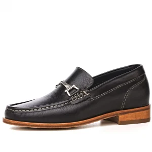 Uomo GUIDOMAGGI Nappine E Ornamenti>Sirte - Mocassini con rialzo interno in Pelle Pieno Fiore Fino a 6.5 cm più alto