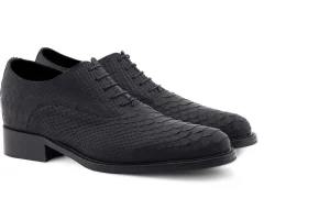 Uomo GUIDOMAGGI Scarpe In Pelle Esotica>South Africa - Classiche Esotiche scarpe con rialzo di lusso in Pelle Pitone da 6 a 8 cm più alto