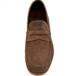 Uomo GUIDOMAGGI Penny Loafers>Spain - Mocassini con rialzo interno da uomo in Pelle Pieno Fiore Fino a 8 cm più alto