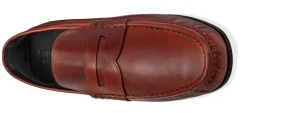 Uomo GUIDOMAGGI Shell Cordovan | Penny Loafers>Sparta -mocassino con rialzo in Pelle fino a 6 cm più alto
