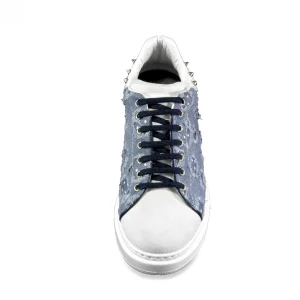Uomo GUIDOMAGGI Sneakers>Star City - Sneakers uomo con rialzo interno in Mix Pelle Fino a 8 cm più alto