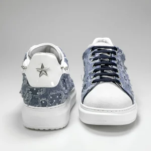 Uomo GUIDOMAGGI Sneakers>Star City - Sneakers uomo con rialzo interno in Mix Pelle Fino a 8 cm più alto
