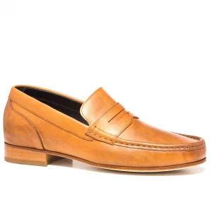 Uomo GUIDOMAGGI Penny Loafers>Stroget - Mocassini con rialzo interno in Pelle Pieno Fiore Fino a 8 cm più alto