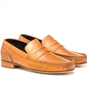 Uomo GUIDOMAGGI Penny Loafers>Stroget - Mocassini con rialzo interno in Pelle Pieno Fiore Fino a 8 cm più alto