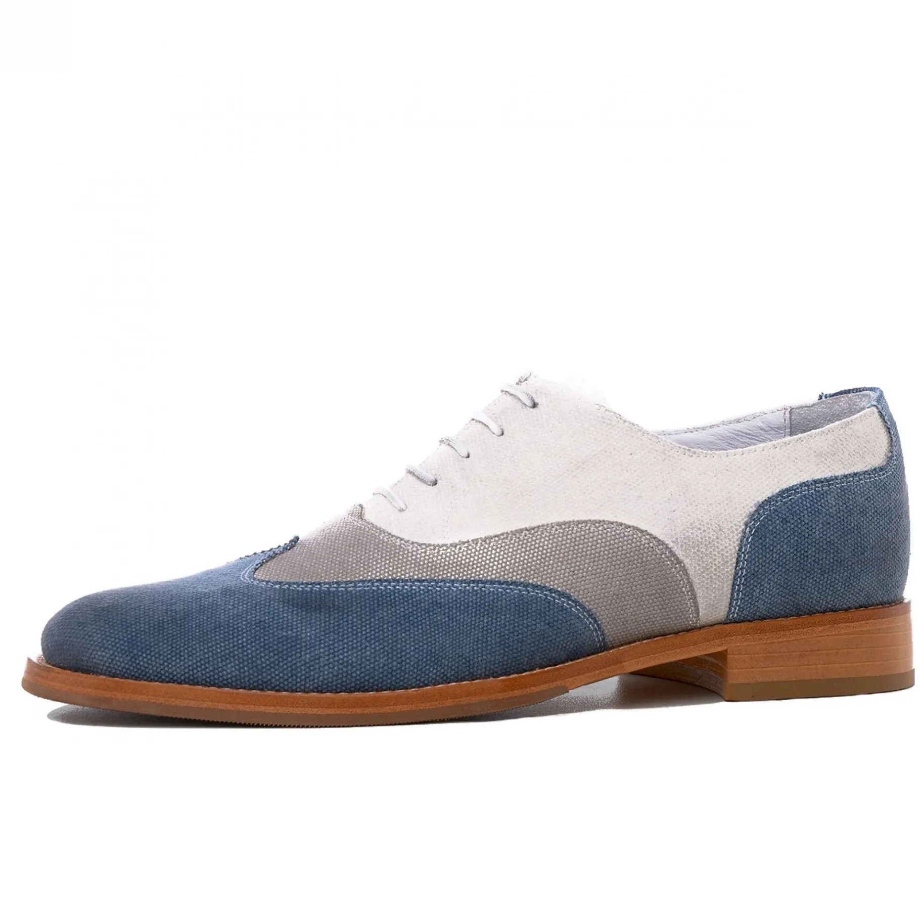 sulmona__classiche_scarpe_2.webp Uomo GUIDOMAGGI Stringate>Sulmona - Classiche scarpe uomo con rialzo in Tessuto da 6 a 8 cm più alto