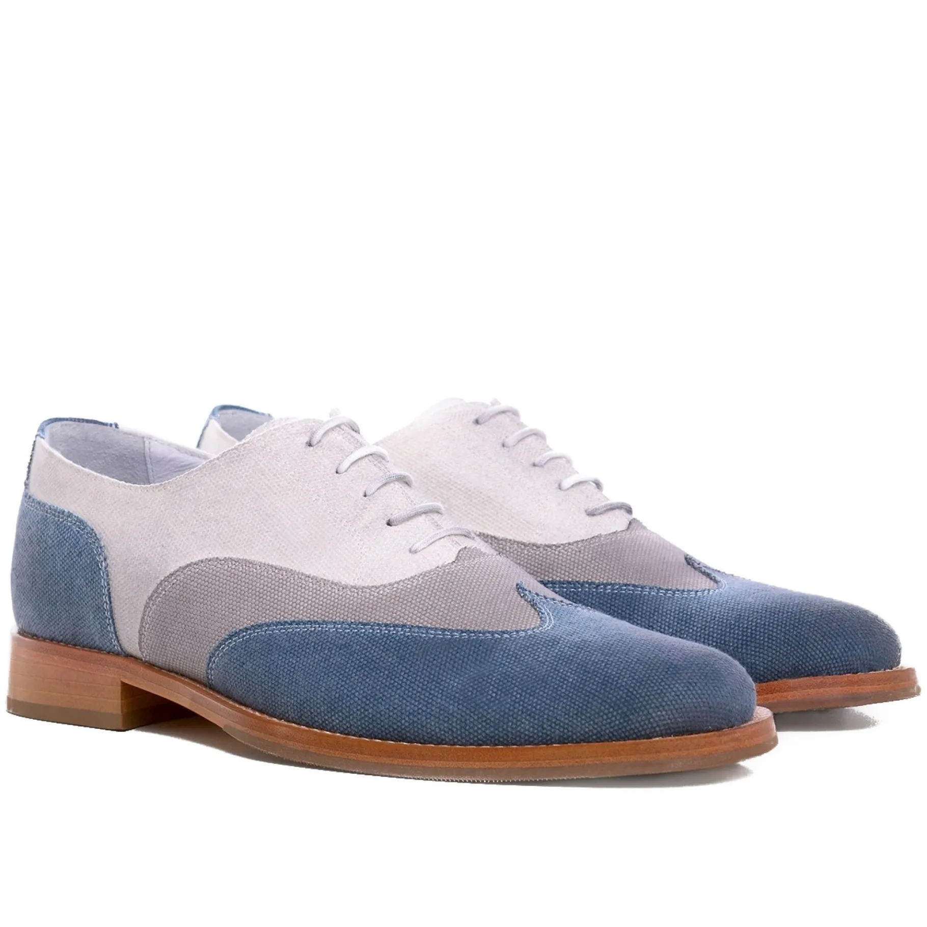 sulmona__classiche_scarpe_4.webp Uomo GUIDOMAGGI Stringate>Sulmona - Classiche scarpe uomo con rialzo in Tessuto da 6 a 8 cm più alto