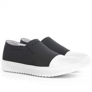 Uomo GUIDOMAGGI Slip-on>Swansea - Slip-On con rialzo in Mix Pelle Tessuto Fino a 6.5 cm più alto