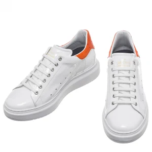 Uomo GUIDOMAGGI Scarpe In Pelle Esotica | Sneakers>Tampa - Sneakers Esotiche con rialzo in Pelle di Struzzo da 6 a 8 cm più alto