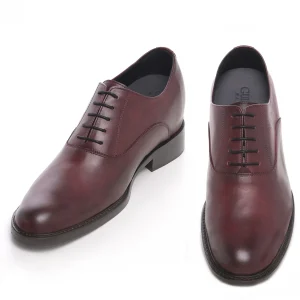 Uomo GUIDOMAGGI Cucitura Goodyear | Stringate>Taranto - Classiche rialzate da uomo in Pelle Pieno Fiore da 6 a 8 cm più alto