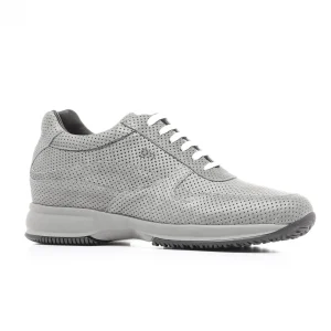 Uomo GUIDOMAGGI Sneakers>Tarifa - Sneakers con rialzo in Pelle Pieno Fiore da 6 a 10 cm più alto