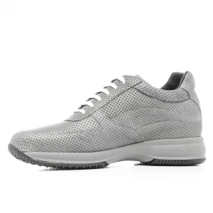 Uomo GUIDOMAGGI Sneakers>Tarifa - Sneakers con rialzo in Pelle Pieno Fiore da 6 a 10 cm più alto