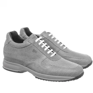Uomo GUIDOMAGGI Sneakers>Tarifa - Sneakers con rialzo in Pelle Pieno Fiore da 6 a 10 cm più alto