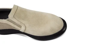 Uomo GUIDOMAGGI Slip-on>Tierra -slipon con rialzo in Mix Pelle/Tessuto fino a 6 cm più alto
