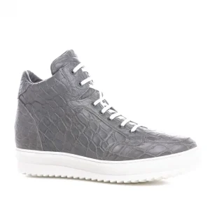 Uomo GUIDOMAGGI Scarpe In Pelle Esotica | Sneakers>Tobago -sneakers coccodrillo in Pelle Da 6 a 10 cm più alto