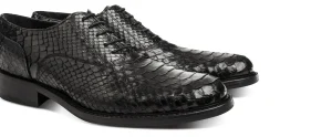 Uomo GUIDOMAGGI Scarpe In Pelle Esotica | Stringate>Tolosa - scarpe con rialzo in Pelle Da 6 a 8 cm più alto