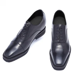 Uomo GUIDOMAGGI Stringate>Torino - Classiche scarpe uomo con rialzo in Pelle Pieno Fiore Fino a 8 cm più alto