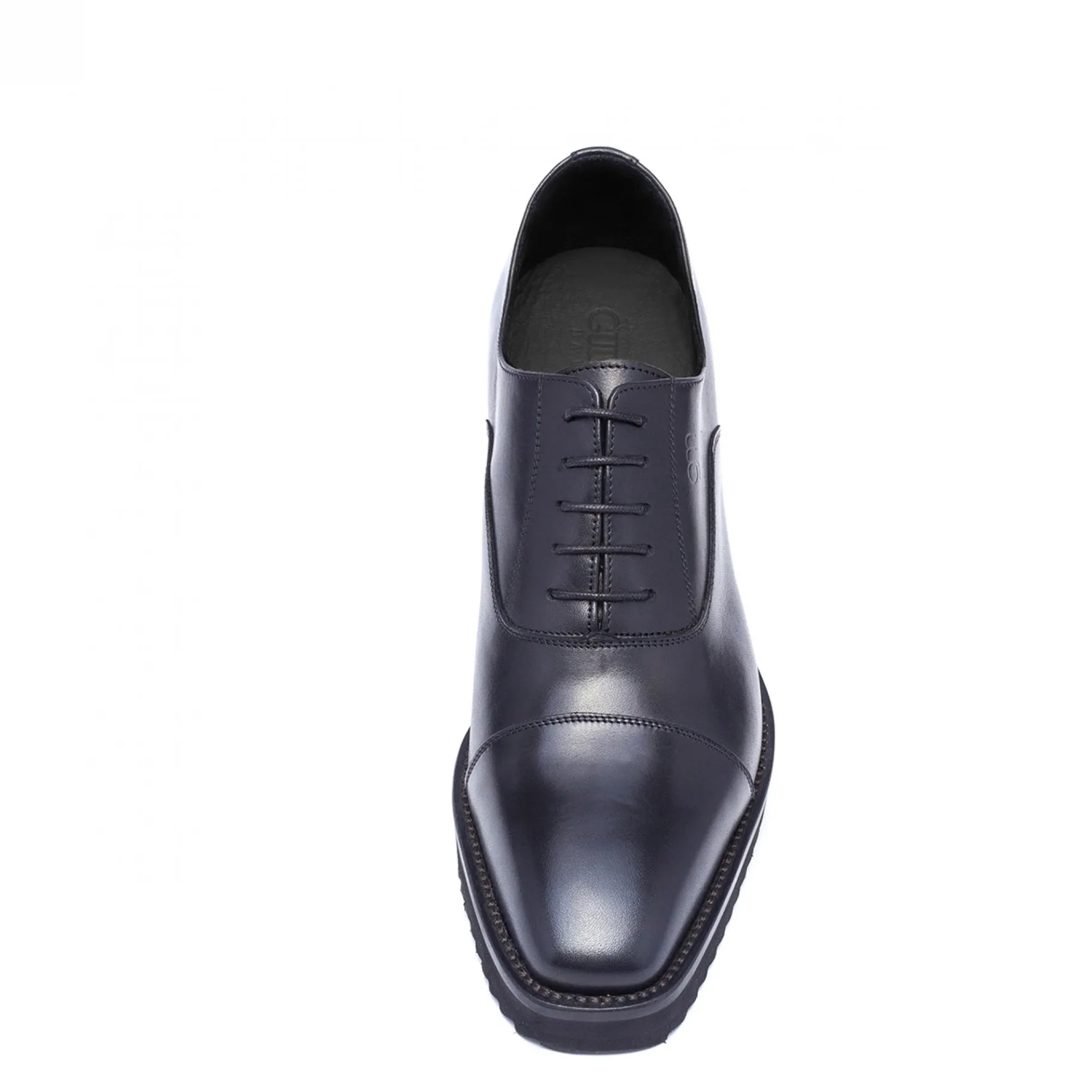 torino__classiche_scarpe__3.webp Uomo GUIDOMAGGI Stringate>Torino - Classiche scarpe uomo con rialzo in Pelle Pieno Fiore Fino a 8 cm più alto