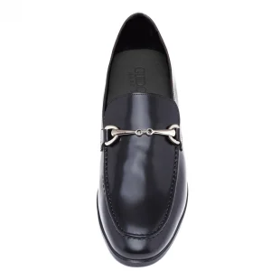 Uomo GUIDOMAGGI Nappine E Ornamenti | Cerimonia>Toulouse - Mocassini scarpe con rialzo in Pelle Pieno Fiore da 6 a 8 cm più alto