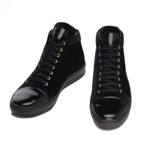 Uomo GUIDOMAGGI Sneakers>Tours - sneakers con rialzo in Mix Pelle Pieno Fiore Da 6 a 8 cm più alto