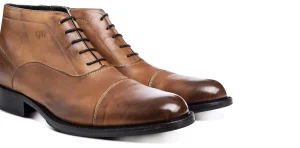 Uomo GUIDOMAGGI Polacchine>Trier -scarpe con rialzo in Pelle Da 6 a 8 cm più alto