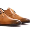 Uomo GUIDOMAGGI Fibbie>Trieste - Classiche  scarpe uomo con rialzo  in Pelle Pieno Fiore da 6 a 8 cm più alto